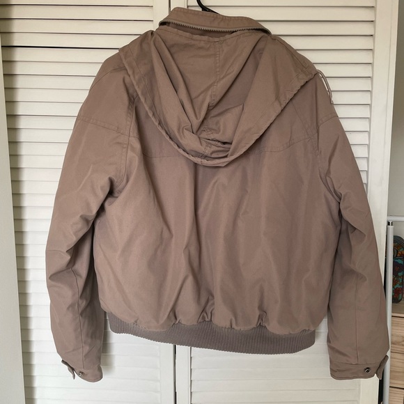 Vintage Tan Weather Breaker Lined Jacket - Large - Picture 9 of 14